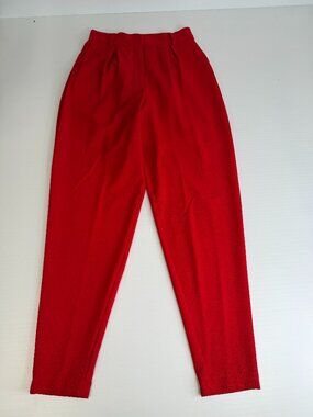 Mistress Rocks Pant Women Small Tenacity Red High Rise 26x29 Work Party Core Nw